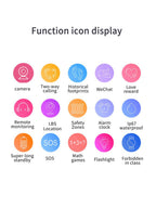Childrens Smart Watch Kids Phone Watch Smartwatch For Boys Girls With Sim Card Photo Waterproof Smartwatches With Tracker HD Touch Screen For Kids Games Alarm Clock Camera Digital Wrist Watch Smartwatch Christmas Birthday Gifts Stevvex