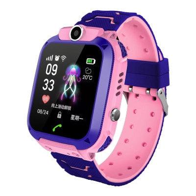 Childrens Smart Watch Kids Phone Watch Smartwatch For Boys Girls With Sim Card Photo Waterproof Smartwatches With Tracker HD Touch Screen For Kids Games Alarm Clock Camera Digital Wrist Watch Smartwatch Christmas Birthday Gifts Stevvex
