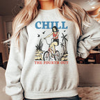 Chill The Fourth Out Tee Peachy Sunday
