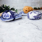 Chinoiserie Soap And Trinket Dish Set - Decorative Ceramic Soap Tray Gift BandsCo Straps