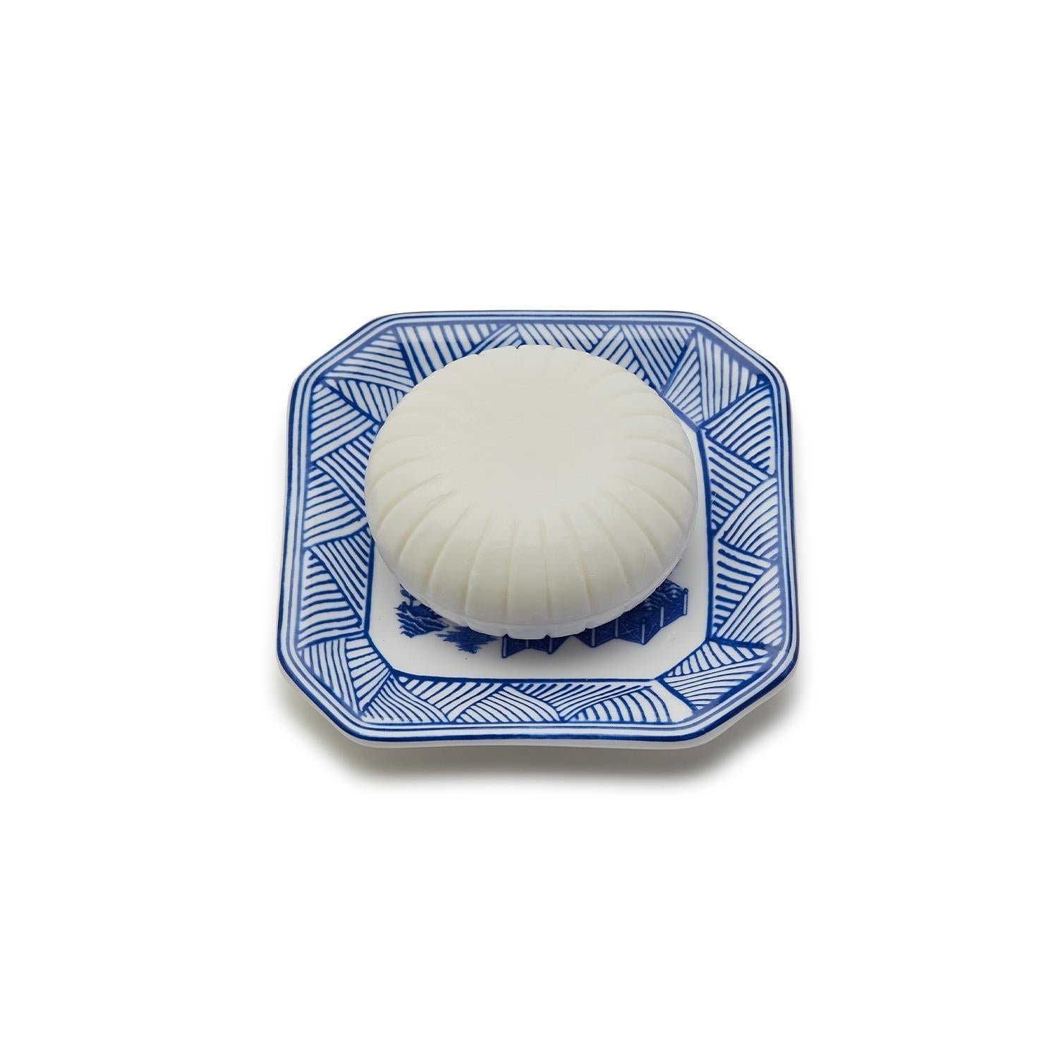Chinoiserie Soap And Trinket Dish Set - Decorative Ceramic Soap Tray Gift BandsCo Straps
