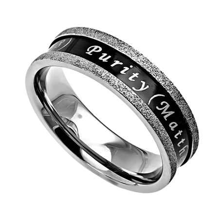 Ebony Champagne Ring - Purity KingdomWear