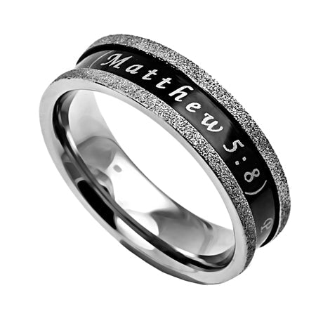Ebony Champagne Ring - Purity KingdomWear