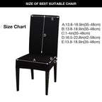 Christmas Chair Cover Stretch Seat Case Spandex Chair Covers Elastic for Kitchen Dining Room Chair Banquet Slipcovers Persons Chair Cover for Christmas Kitchen Decoration Restaurant Holiday Festival Party Stevvex