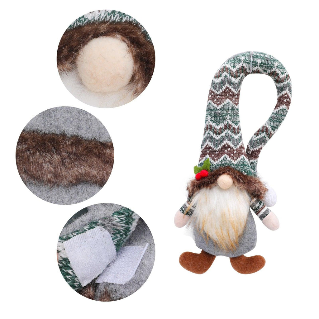 Christmas Decoration Faceless Doll Doll Curtain Buckle Christmas Home Curtain Buckle Decoration Props Christmas Decorations Christmas  Ornaments Thanks Giving Day Gifts 37x16x6 Stevvex