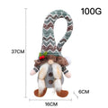 Christmas Decoration Faceless Doll Doll Curtain Buckle Christmas Home Curtain Buckle Decoration Props Christmas Decorations Christmas  Ornaments Thanks Giving Day Gifts 37x16x6 Stevvex