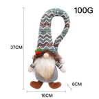 Christmas Decoration Faceless Doll Doll Curtain Buckle Christmas Home Curtain Buckle Decoration Props Christmas Decorations Christmas  Ornaments Thanks Giving Day Gifts 37x16x6 Stevvex
