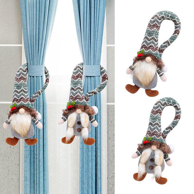 Christmas Decoration Faceless Doll Doll Curtain Buckle Christmas Home Curtain Buckle Decoration Props Christmas Decorations Christmas  Ornaments Thanks Giving Day Gifts 37x16x6 Stevvex