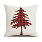 Christmas Pillow Covers Xmas Decorative Christmas Pillow Covers Christmas Decor Pillow Cases Retro Beautiful Cushion Cover Throw Pillowcase Winter Holiday Cushion Case For Home Decor 45x45CM Stevvex