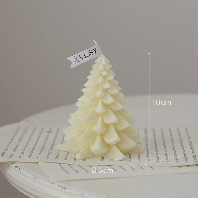 Christmas Pine Cones Candles Pine Cone Candles For Christmas Tree Shape Candle Scented Christmas Candle Christmas Decoration Candle Elk Christmas Tree Scented Candle Home Creative Gifts Stevvex