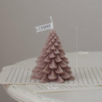 Christmas Pine Cones Candles Pine Cone Candles For Christmas Tree Shape Candle Scented Christmas Candle Christmas Decoration Candle Elk Christmas Tree Scented Candle Home Creative Gifts Stevvex