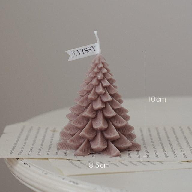 Christmas Pine Cones Candles Pine Cone Candles For Christmas Tree Shape Candle Scented Christmas Candle Christmas Decoration Candle Elk Christmas Tree Scented Candle Home Creative Gifts Stevvex