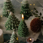 Christmas Pine Cones Candles Pine Cone Candles For Christmas Tree Shape Candle Scented Christmas Candle Christmas Decoration Candle Elk Christmas Tree Scented Candle Home Creative Gifts Stevvex