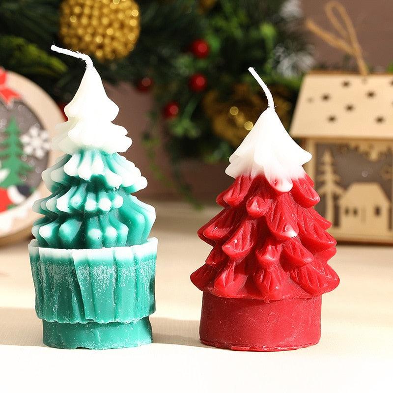 Christmas Pine Cones Candles Pine Cone Candles For Christmas Tree Shape Candle Scented Christmas Candle Christmas Decoration Candle Elk Christmas Tree Scented Candle Home Creative Gifts Stevvex