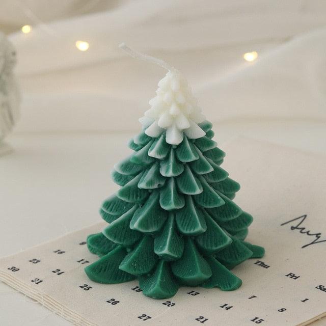 Christmas Pine Cones Candles Pine Cone Candles For Christmas Tree Shape Candle Scented Christmas Candle Christmas Decoration Candle Elk Christmas Tree Scented Candle Home Creative Gifts Stevvex