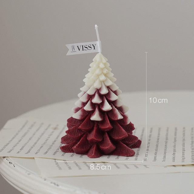 Christmas Pine Cones Candles Pine Cone Candles For Christmas Tree Shape Candle Scented Christmas Candle Christmas Decoration Candle Elk Christmas Tree Scented Candle Home Creative Gifts Stevvex