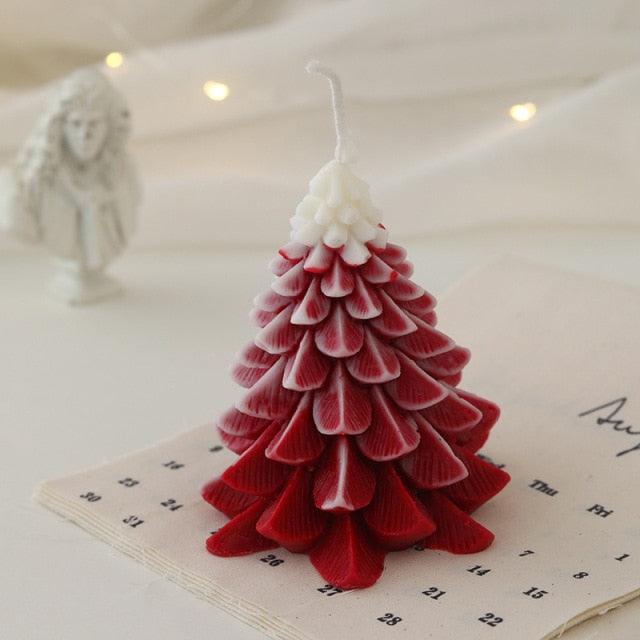 Christmas Pine Cones Candles Pine Cone Candles For Christmas Tree Shape Candle Scented Christmas Candle Christmas Decoration Candle Elk Christmas Tree Scented Candle Home Creative Gifts Stevvex