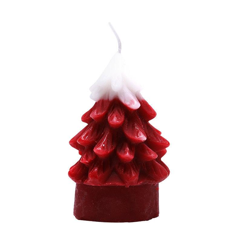 Christmas Pine Cones Candles Pine Cone Candles For Christmas Tree Shape Candle Scented Christmas Candle Christmas Decoration Candle Elk Christmas Tree Scented Candle Home Creative Gifts Stevvex
