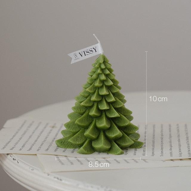 Christmas Pine Cones Candles Pine Cone Candles For Christmas Tree Shape Candle Scented Christmas Candle Christmas Decoration Candle Elk Christmas Tree Scented Candle Home Creative Gifts Stevvex