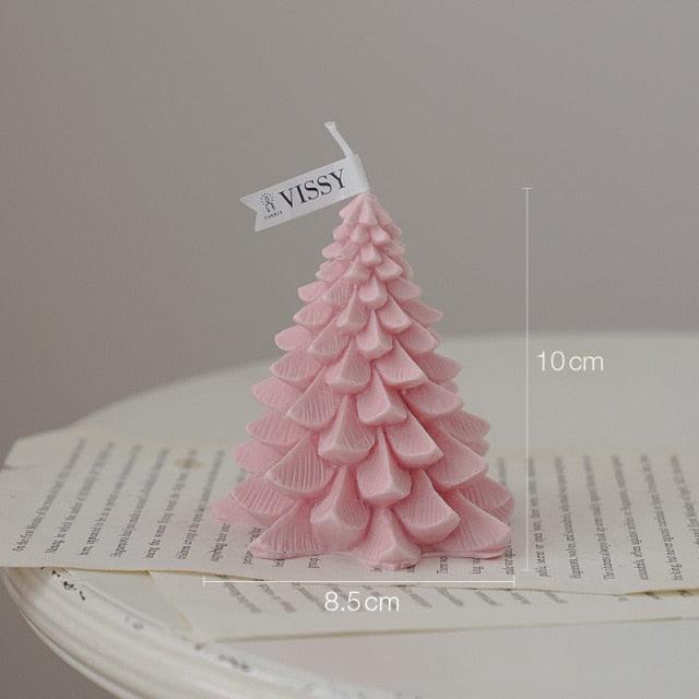 Christmas Pine Cones Candles Pine Cone Candles For Christmas Tree Shape Candle Scented Christmas Candle Christmas Decoration Candle Elk Christmas Tree Scented Candle Home Creative Gifts Stevvex