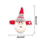 Christmas Plaid Curtain Buckle Santa Snowman Curtain Tiebacks Tie Rope Christmas Decor Curtain Buckle Bandage Curtain Tieback Santa Curtain Buckle Tieback Curtain Holder Fastener Doll Wine Bottle Topper For Home Window Decorations Christmas Ornaments Stevvex