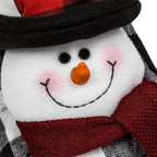 Christmas Plaid Curtain Buckle Santa Snowman Curtain Tiebacks Tie Rope Christmas Decor Curtain Buckle Bandage Curtain Tieback Santa Curtain Buckle Tieback Curtain Holder Fastener Doll Wine Bottle Topper For Home Window Decorations Christmas Ornaments Stevvex