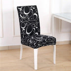 Christmas Printing Dining Chair Covers Modern Removable Anti-dirty Kitchen Seat Case Stretch Chair Slipcovers for Home Banquet Dining Room Chair Protector Seat Protector Slipcovers Stretch Removable Washable Printed Dining Chair Seat Covers for Kitchen Stevvex