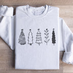 Christmas Trees Sweatshirt Peachy Sunday