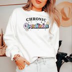 Chronic Overthinker Sweatshirt Peachy Sunday