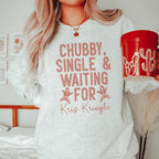 Chubby Single & Waiting Sweatshirt Peachy Sunday