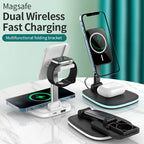 3in1  15W Folding Wireless Magnetic Charger Pi-Mart