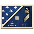 Military Flag Case, Military Certificate flag box. The Military Gift Store