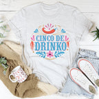 Cinco De Drinko Tee Peachy Sunday
