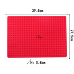 Circular Hole Silicone Grill Mat BBQ Mat Barbecue Roast Chicken Mat Baking Pan Mat Multifunctional Microwave Mat Table Placemat Pyramid Pan Non Stick Fat Reducing Silicone Baking Mat Oven Cooking Baking BBQ Mat Sheets