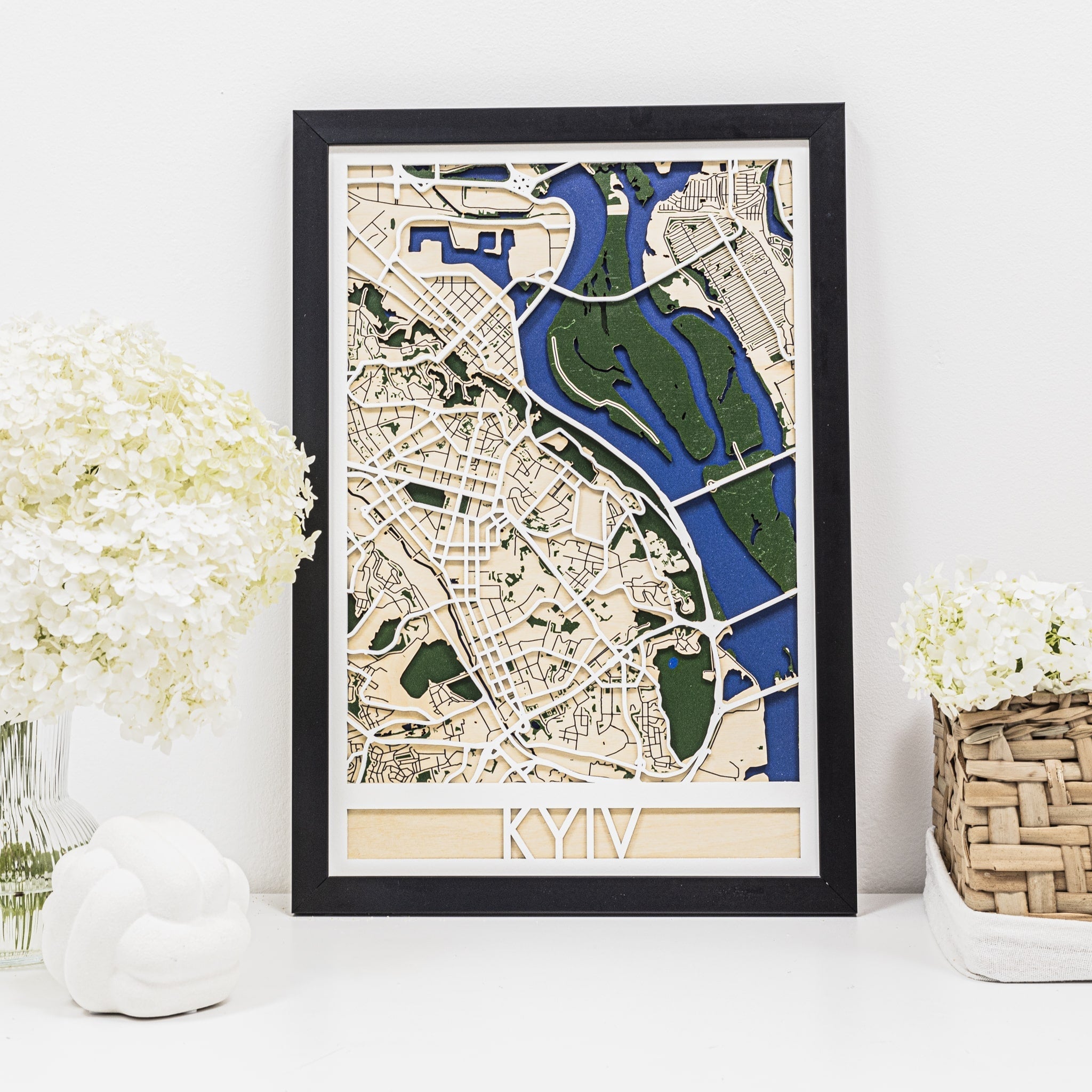 3D City Map Kyiv Enjoy The Wood