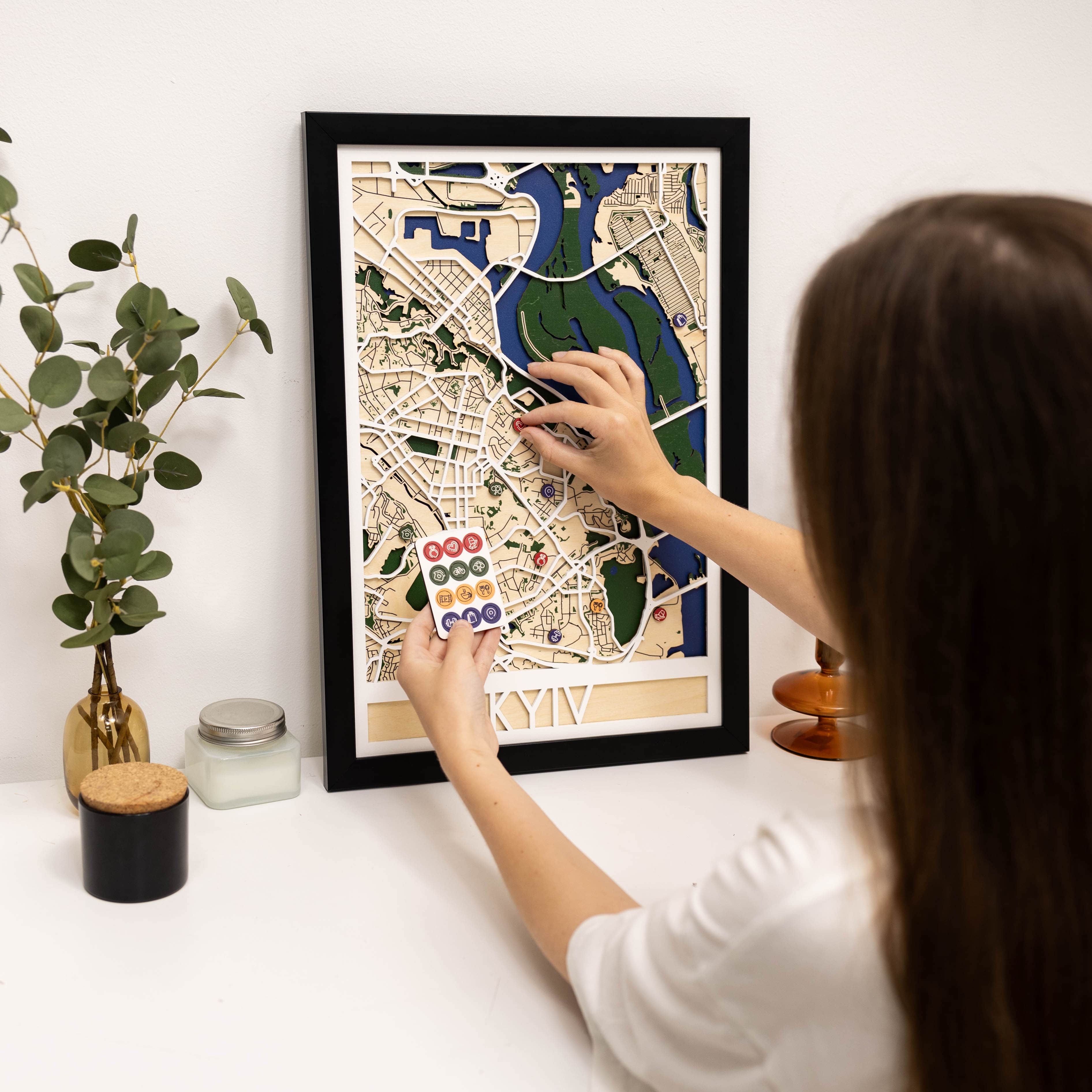 3D City Map Kyiv Enjoy The Wood