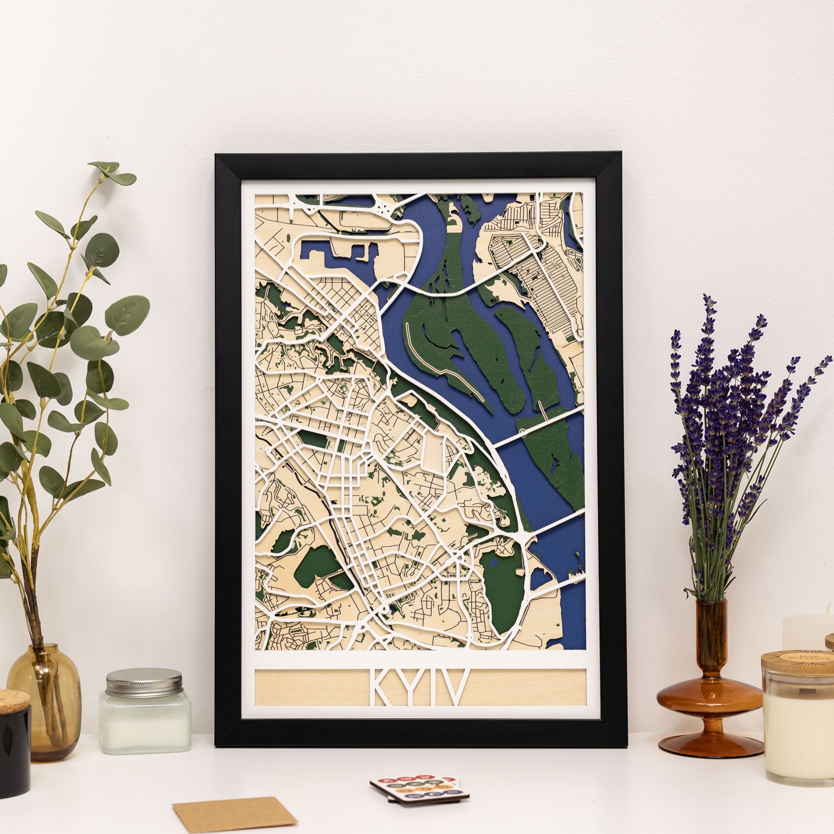 3D City Map Kyiv Enjoy The Wood