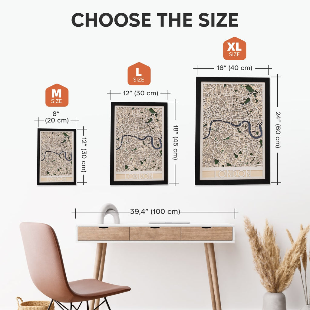 3D City Map London Enjoy The Wood