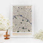 3D City Map Paris Enjoy The Wood