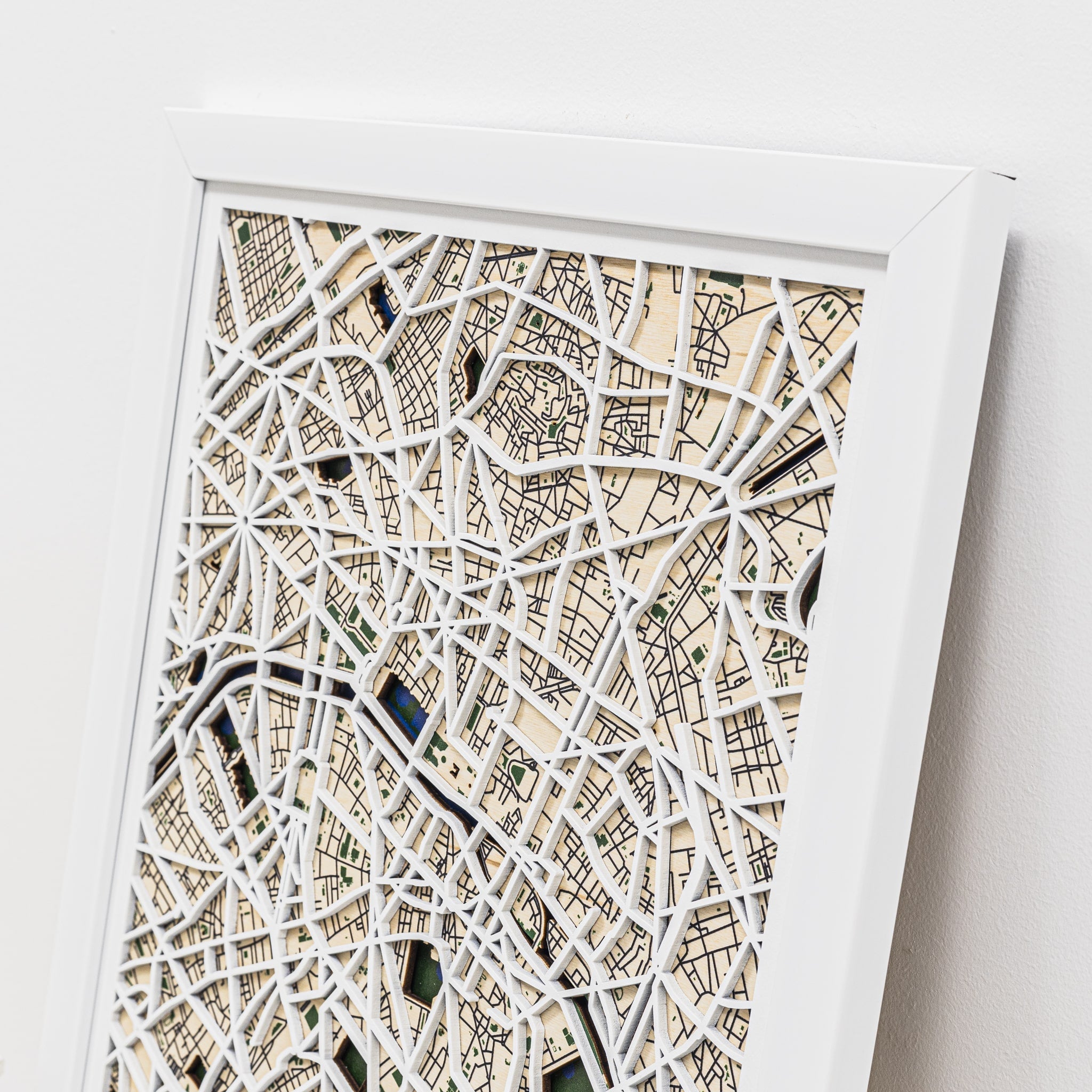 3D City Map Paris Enjoy The Wood