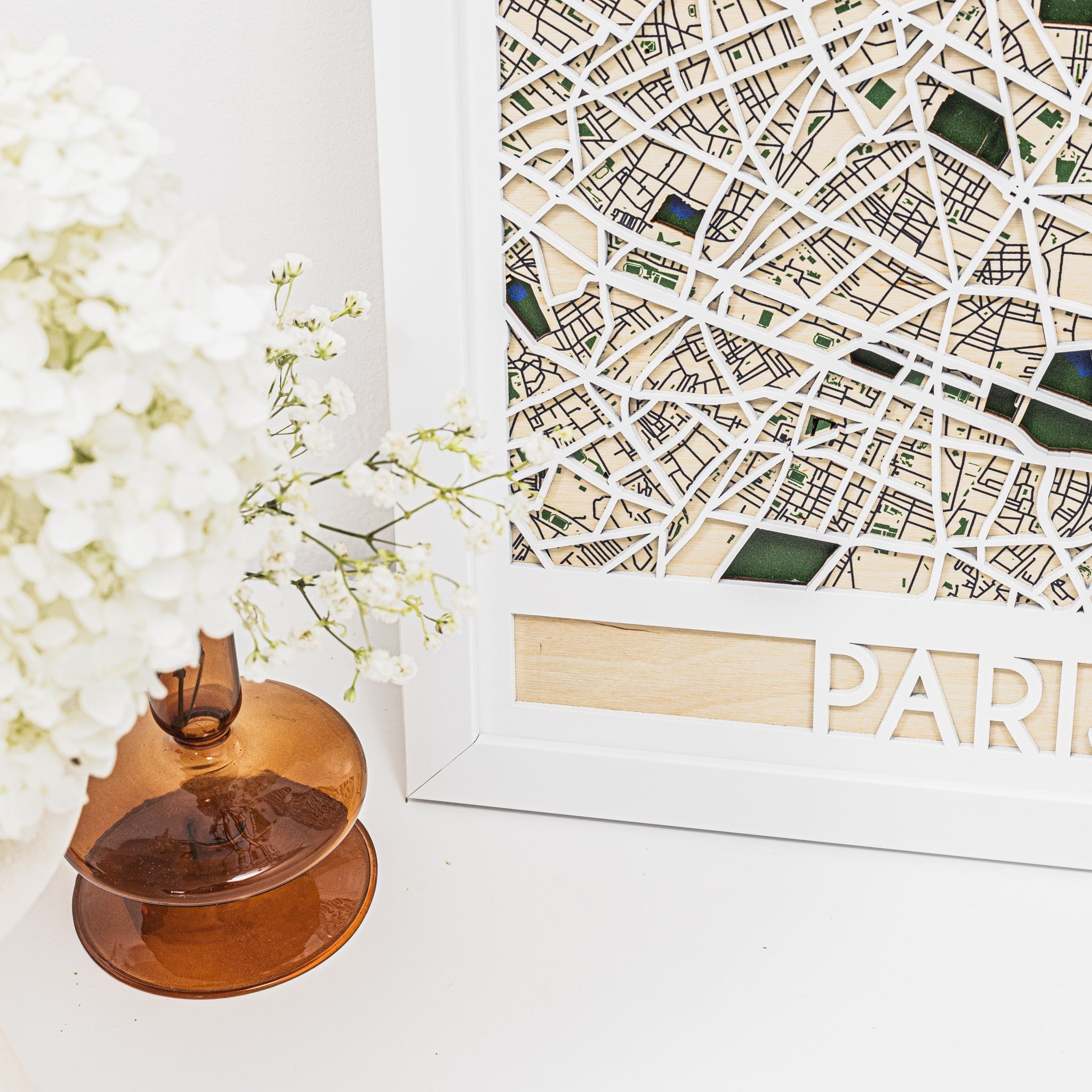 3D City Map Paris Enjoy The Wood