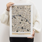 3D City Map Paris Enjoy The Wood