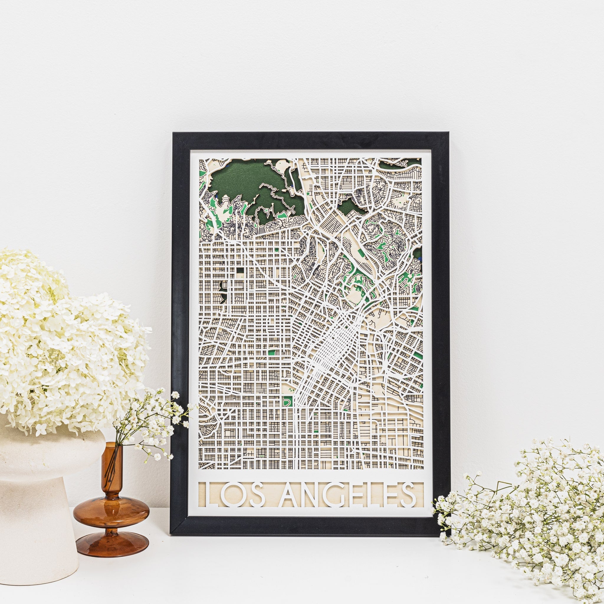 3D City Map Los Angeles - SJB-DIAMOND ELITES