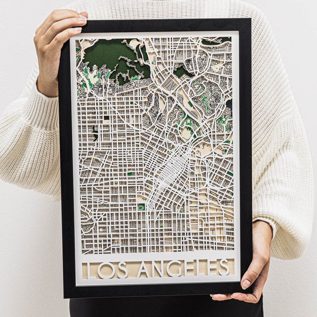 3D City Map Los Angeles - SJB-DIAMOND ELITES