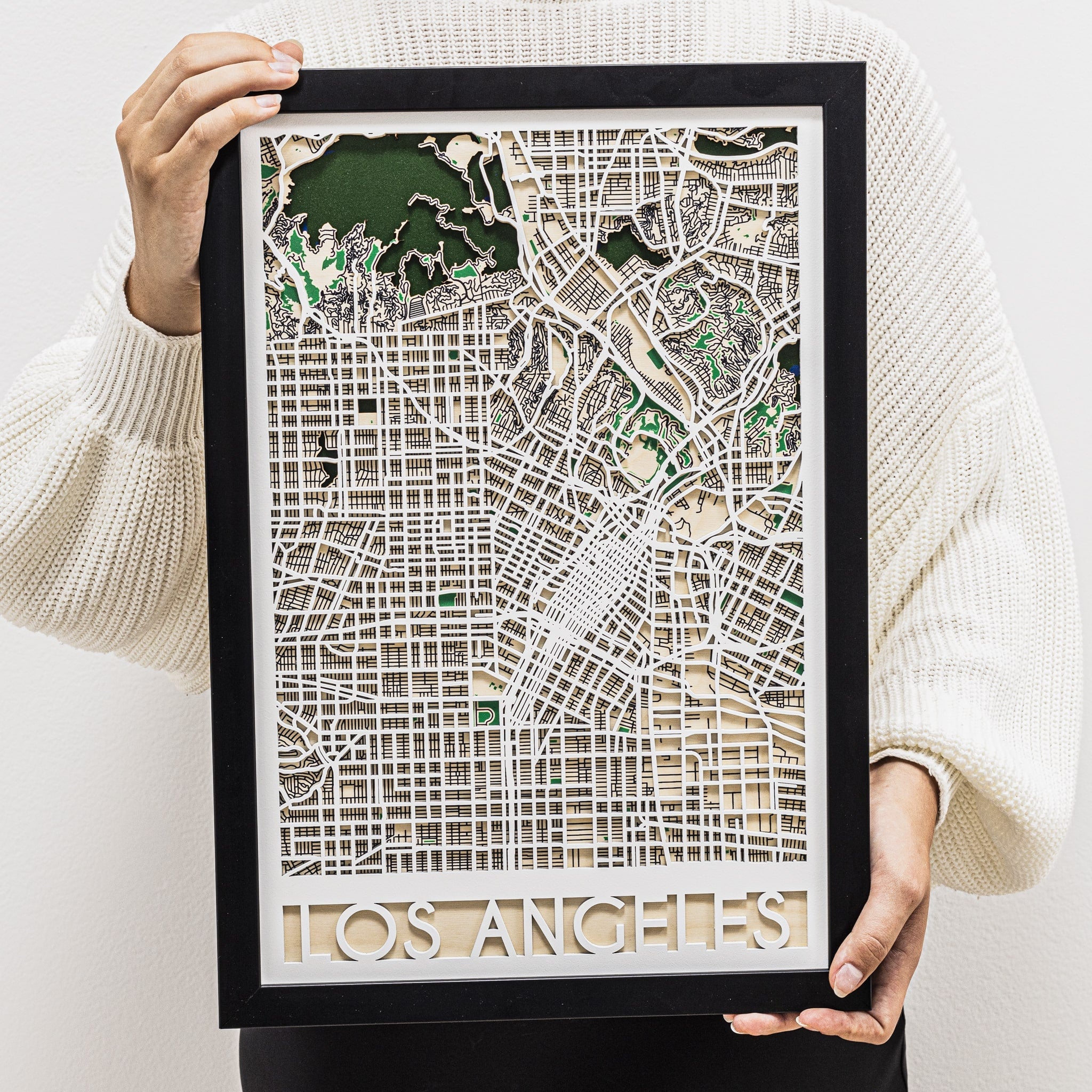 3D City Map Los Angeles - SJB-DIAMOND ELITES