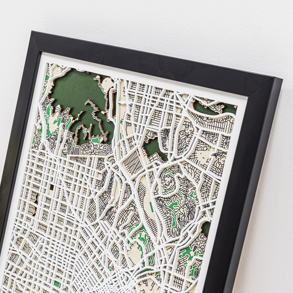 3D City Map Los Angeles - SJB-DIAMOND ELITES