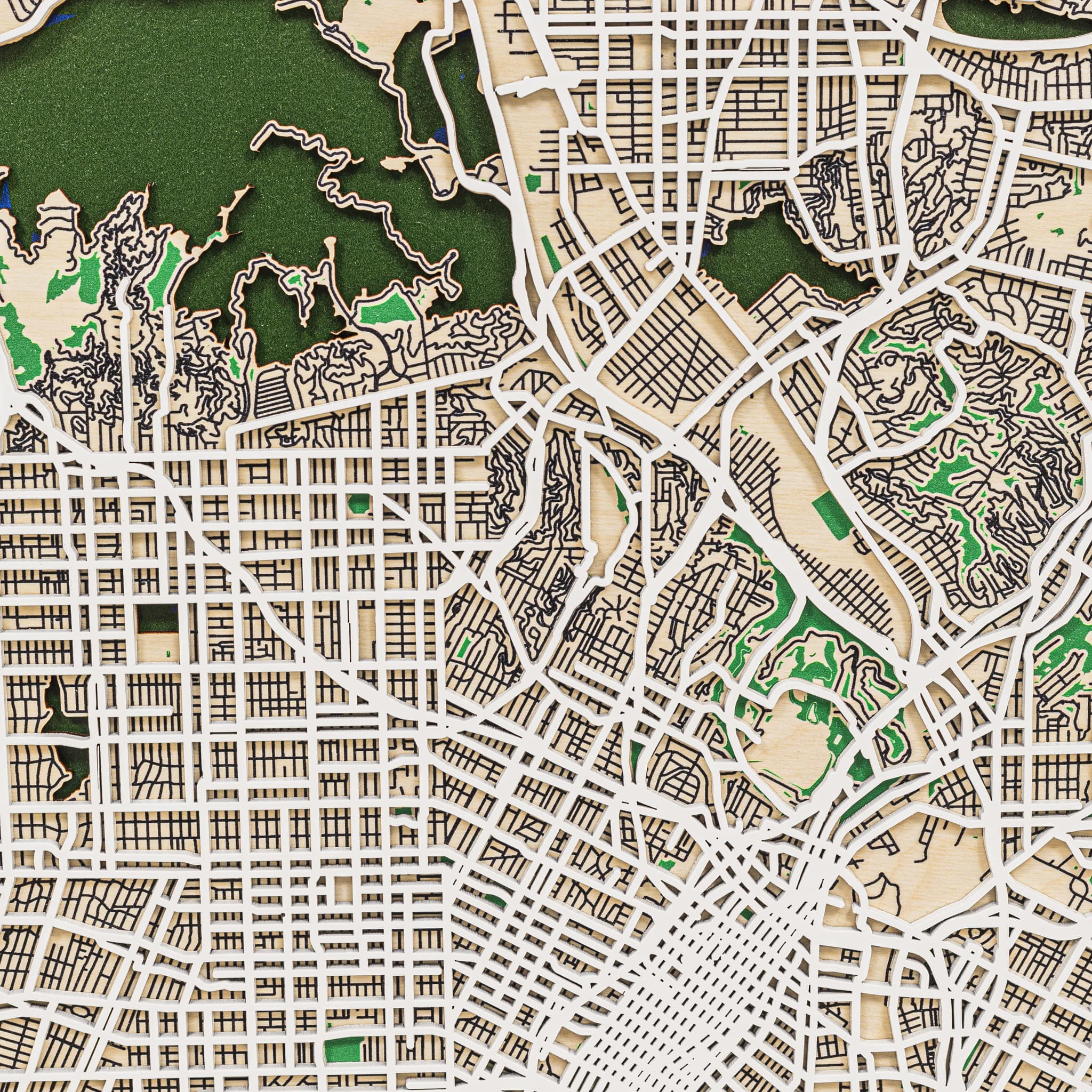 3D City Map Los Angeles - SJB-DIAMOND ELITES