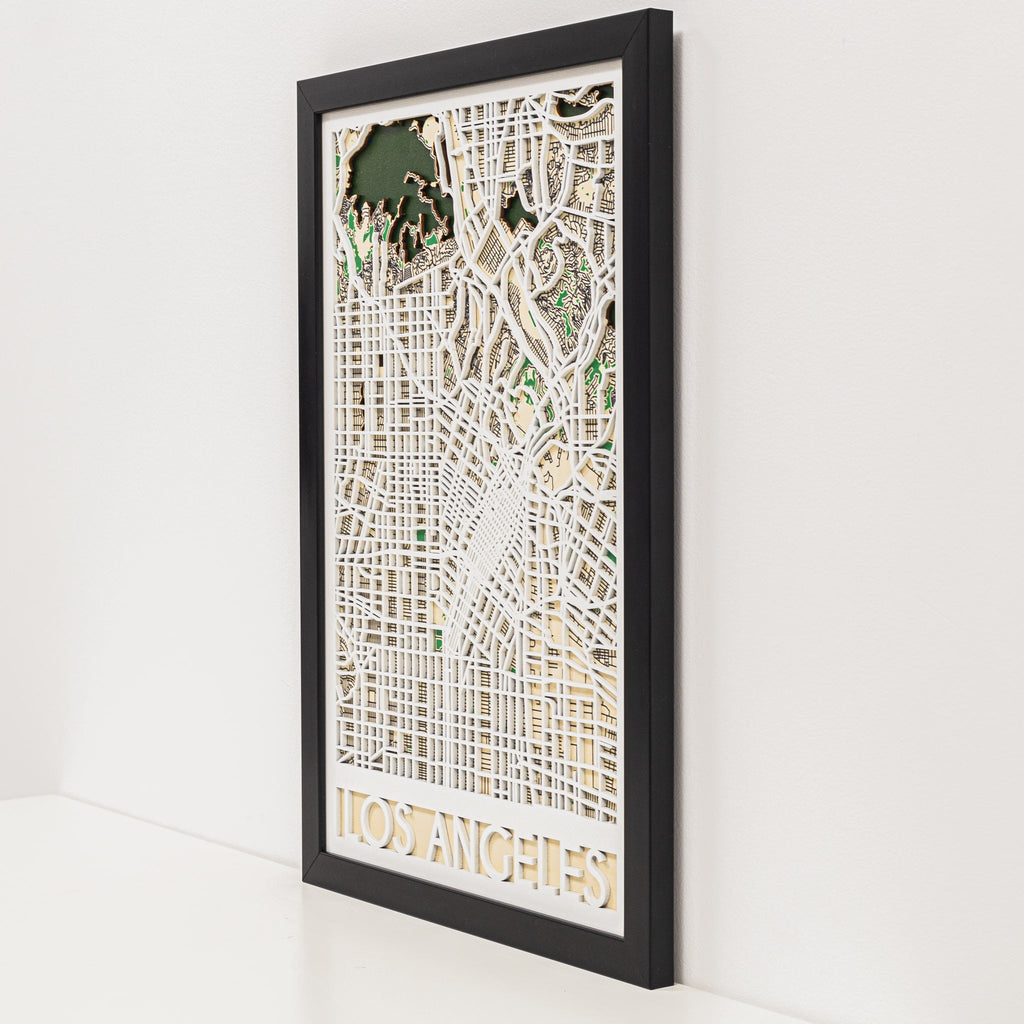 3D City Map Los Angeles - SJB-DIAMOND ELITES