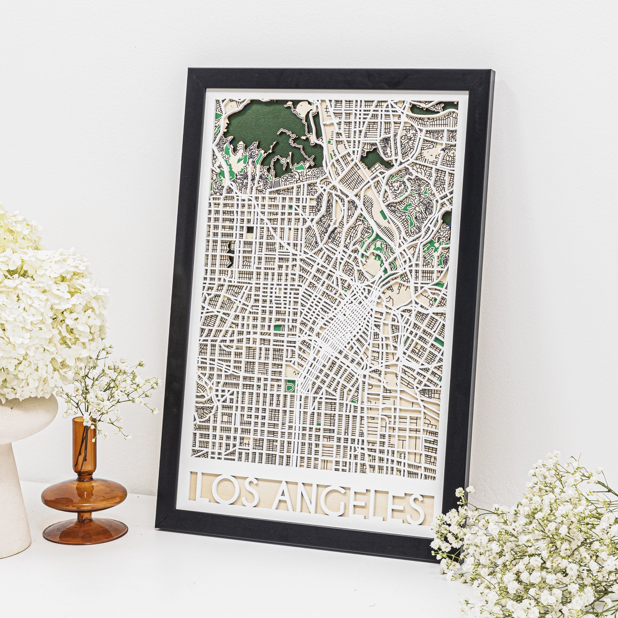 3D City Map Los Angeles - SJB-DIAMOND ELITES