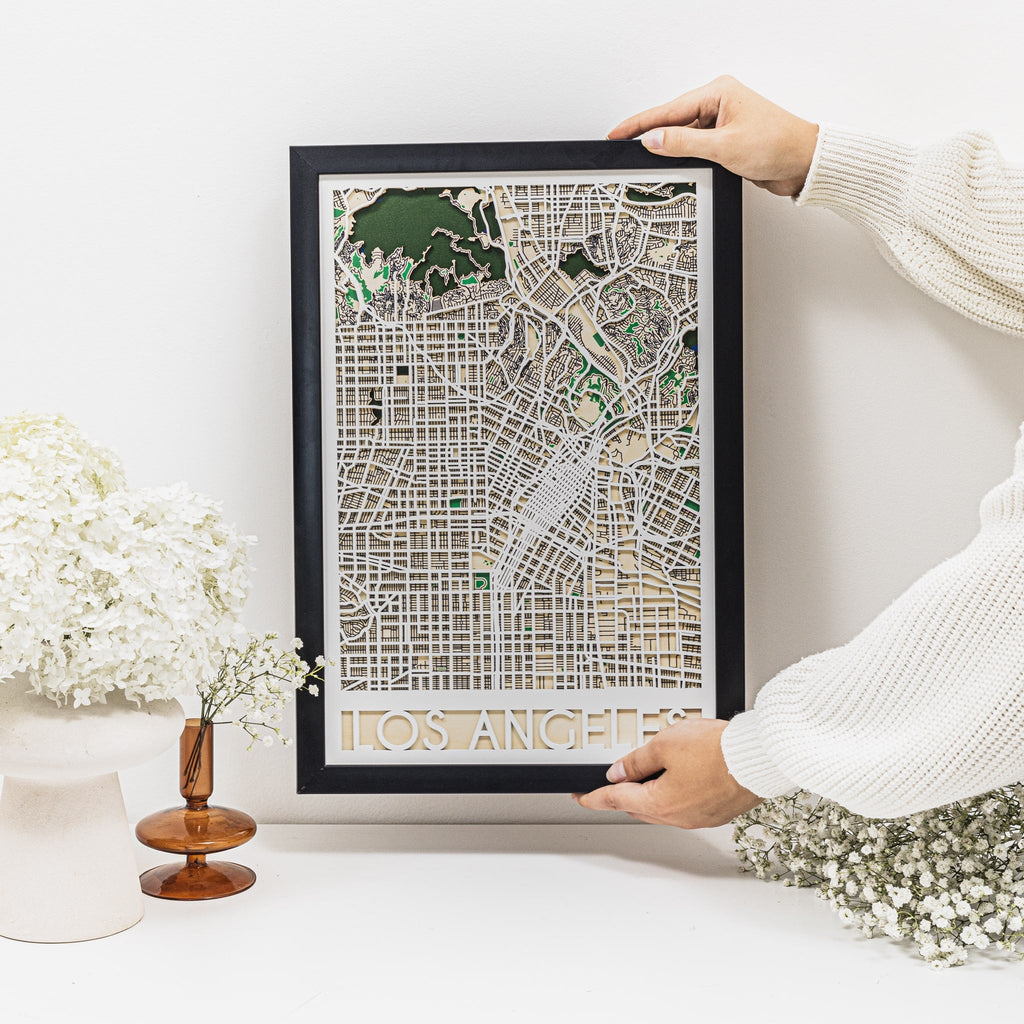3D City Map Los Angeles - SJB-DIAMOND ELITES